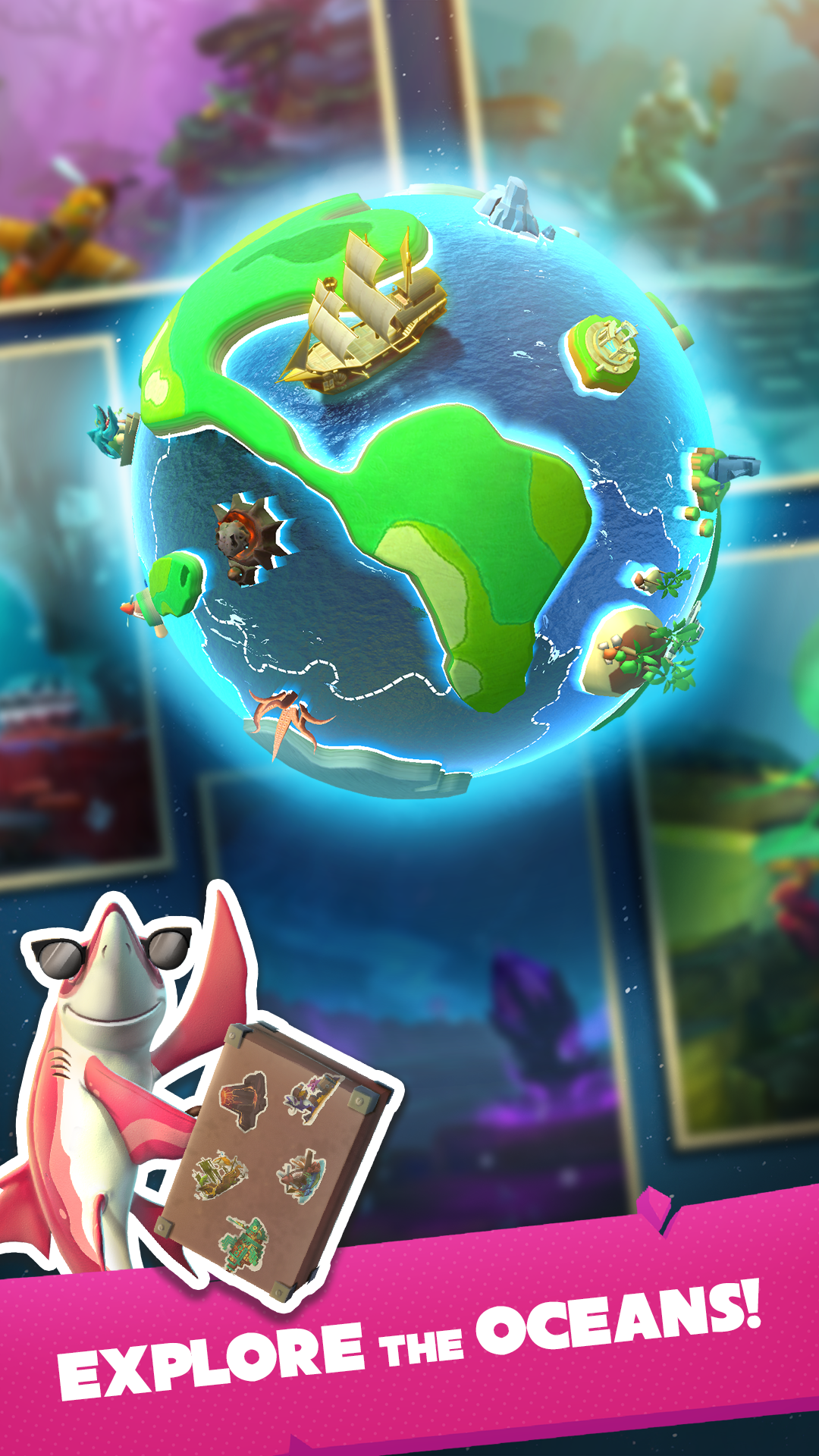 Hungry Shark Heroes screenshot