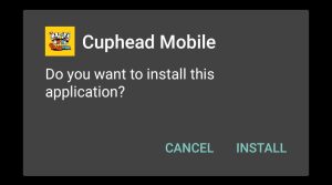 click on Install