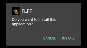 click on install