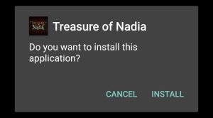 click on Install