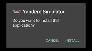 click on install