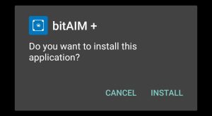 Click on Install
