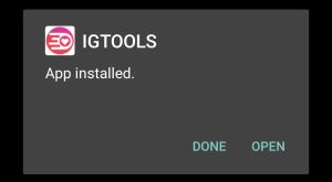 igtools apk installed