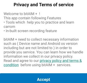 Accept T&C