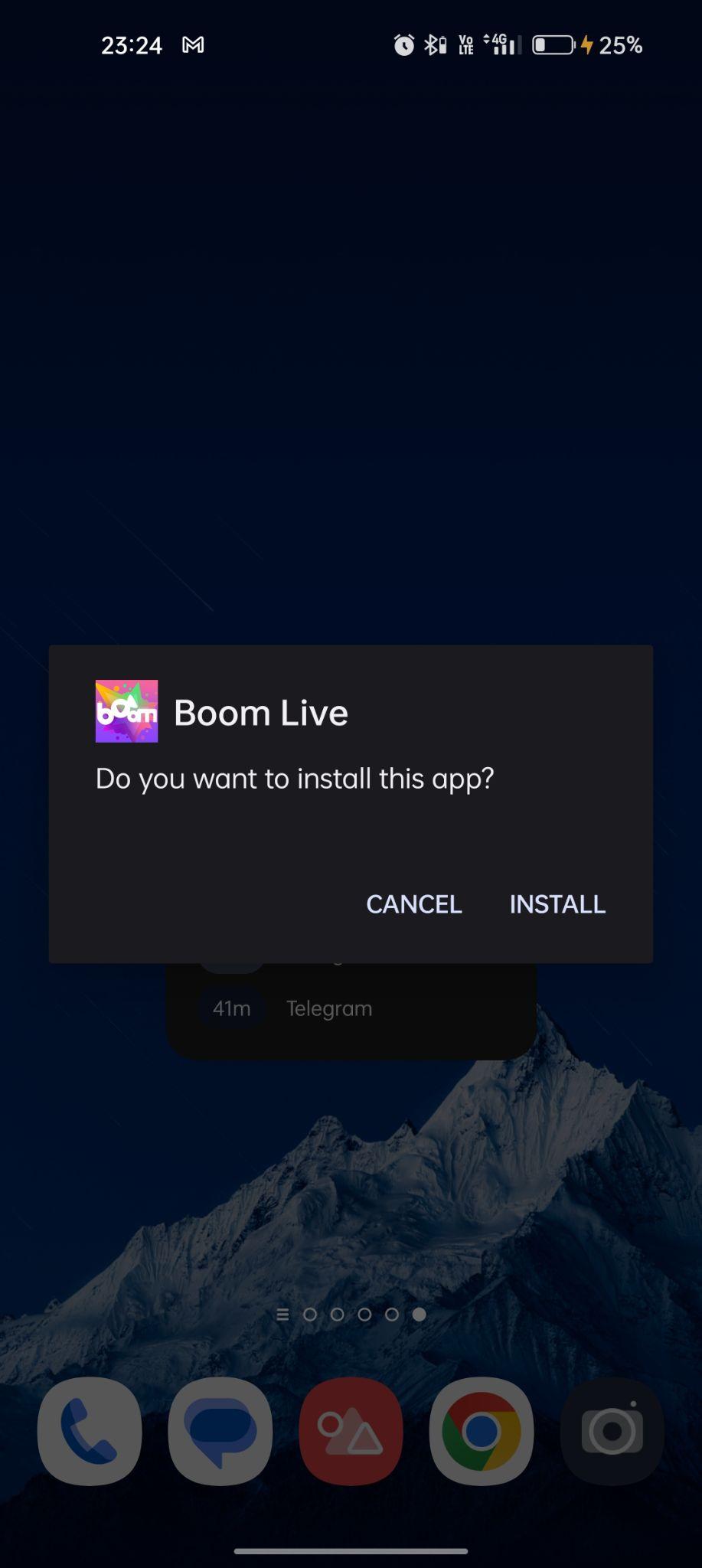 click on install 