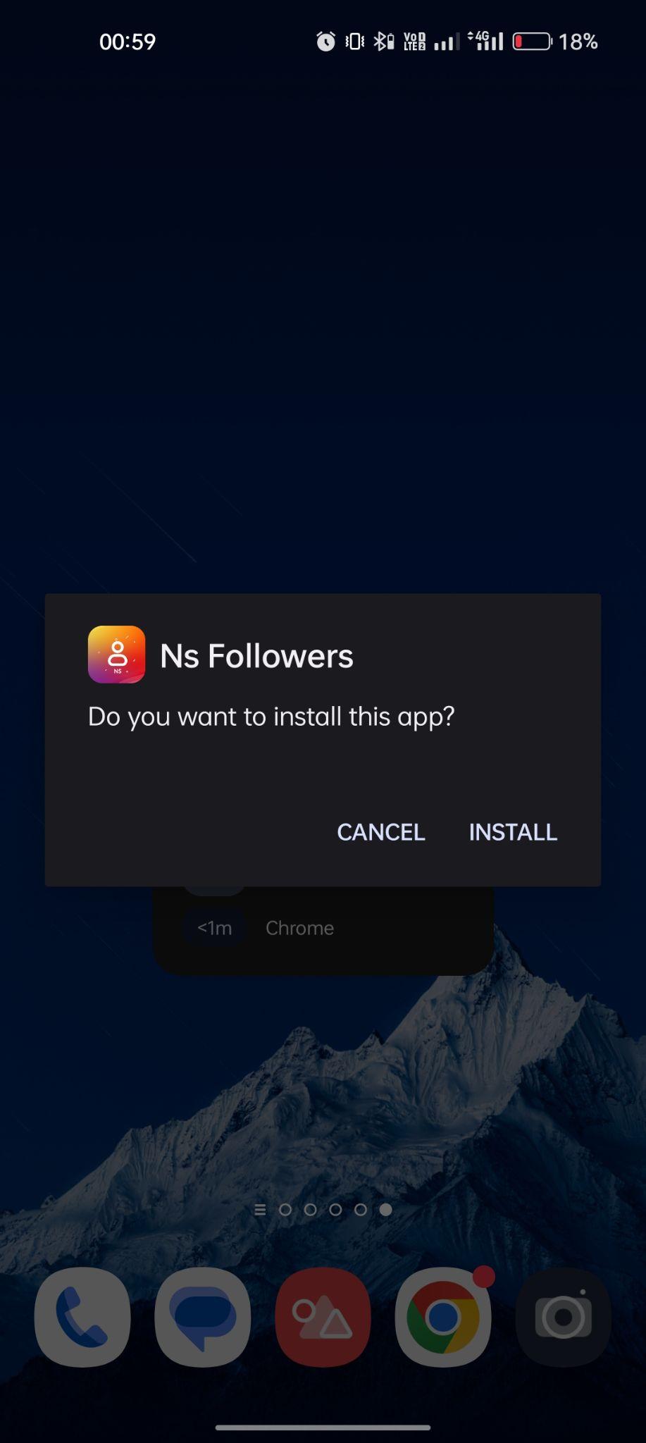 click on install 