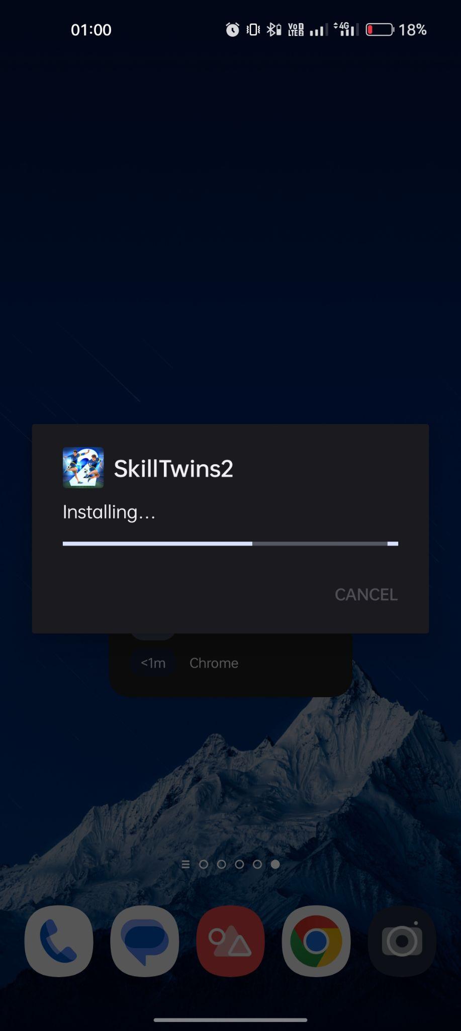 SkillTwins apk installing 