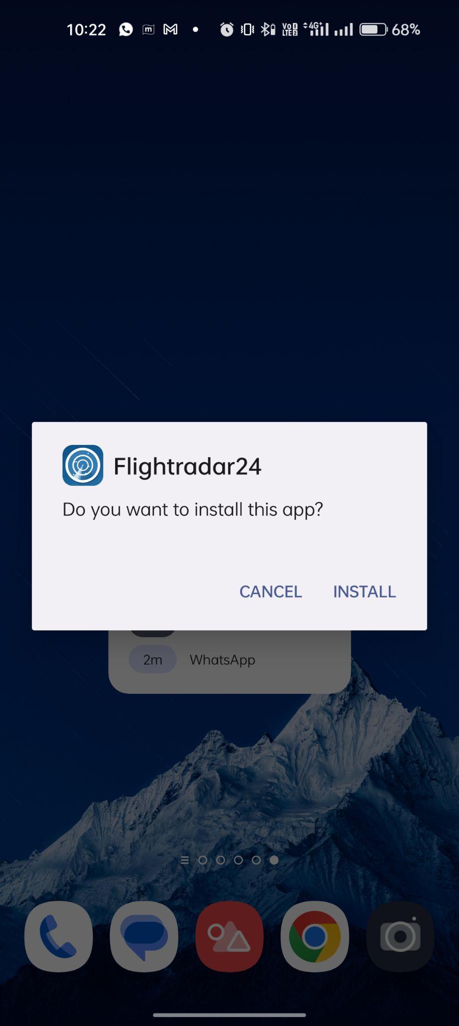 click on install 