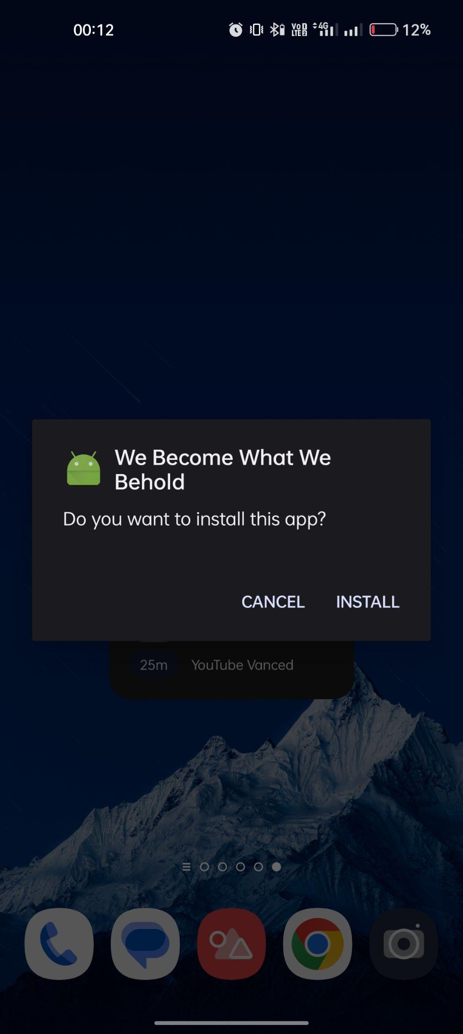 click on install 