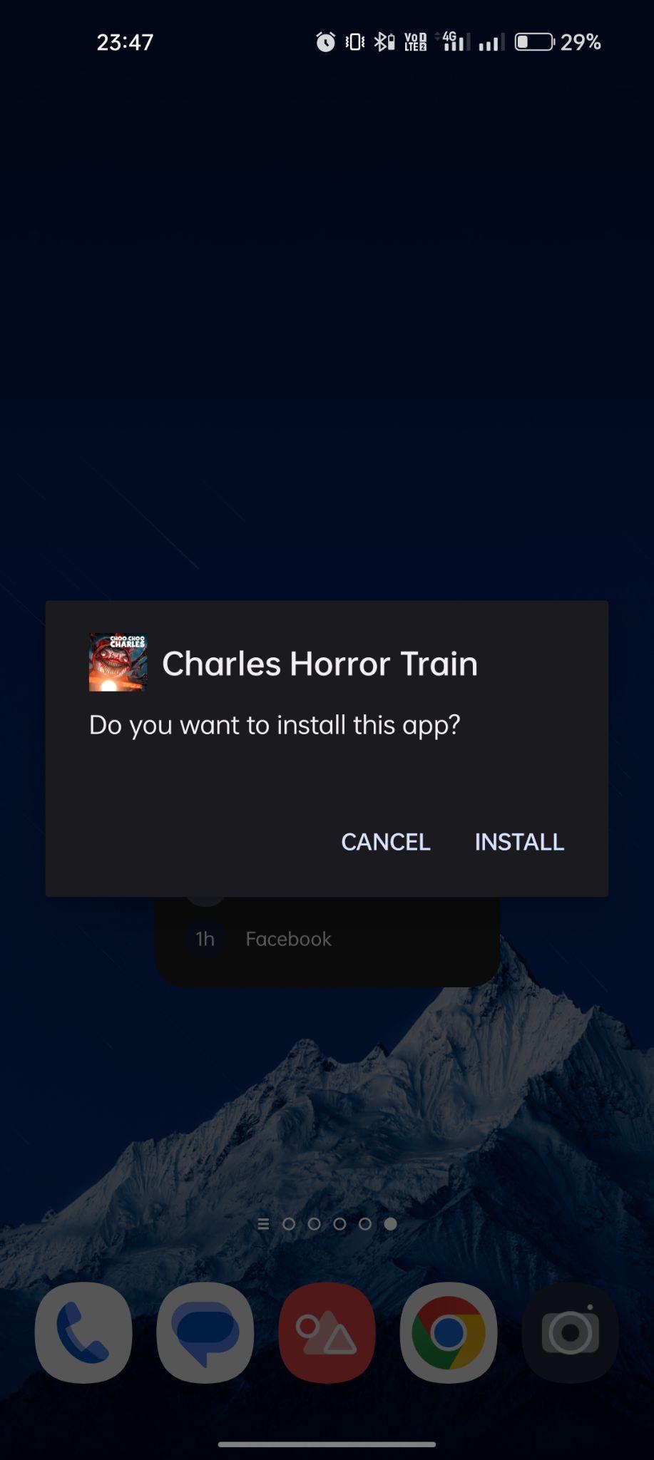 click on install 