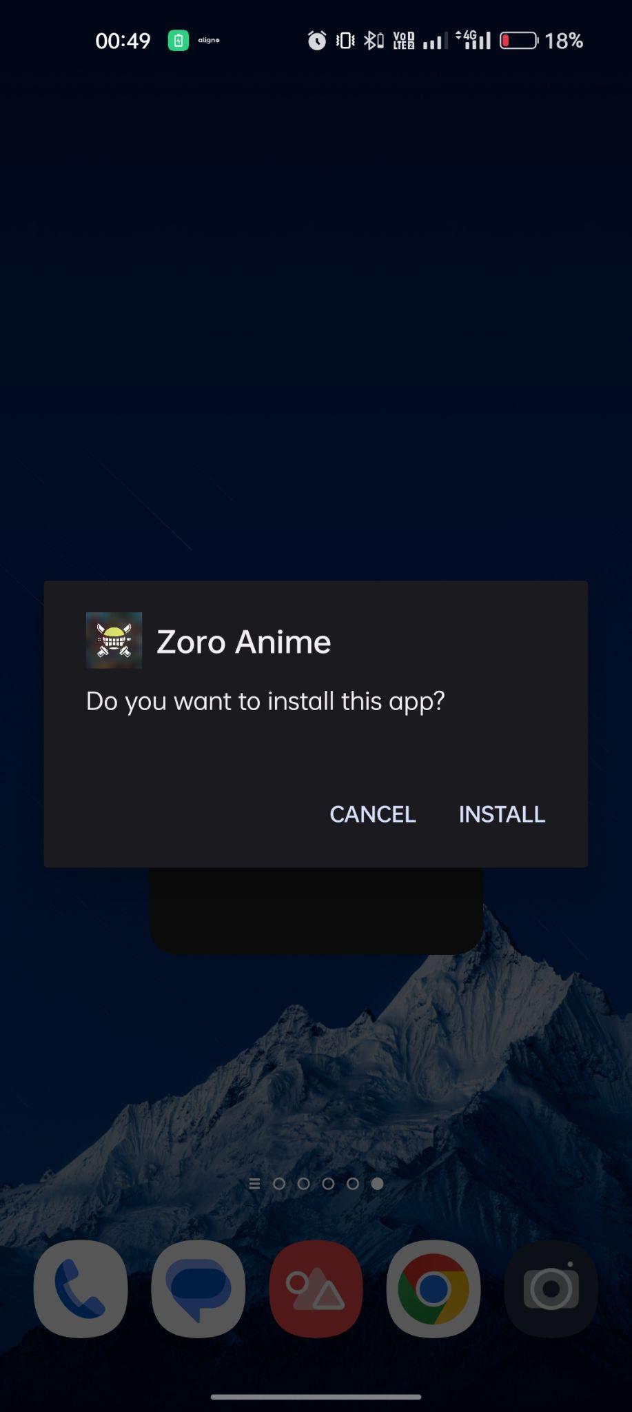 click on install 