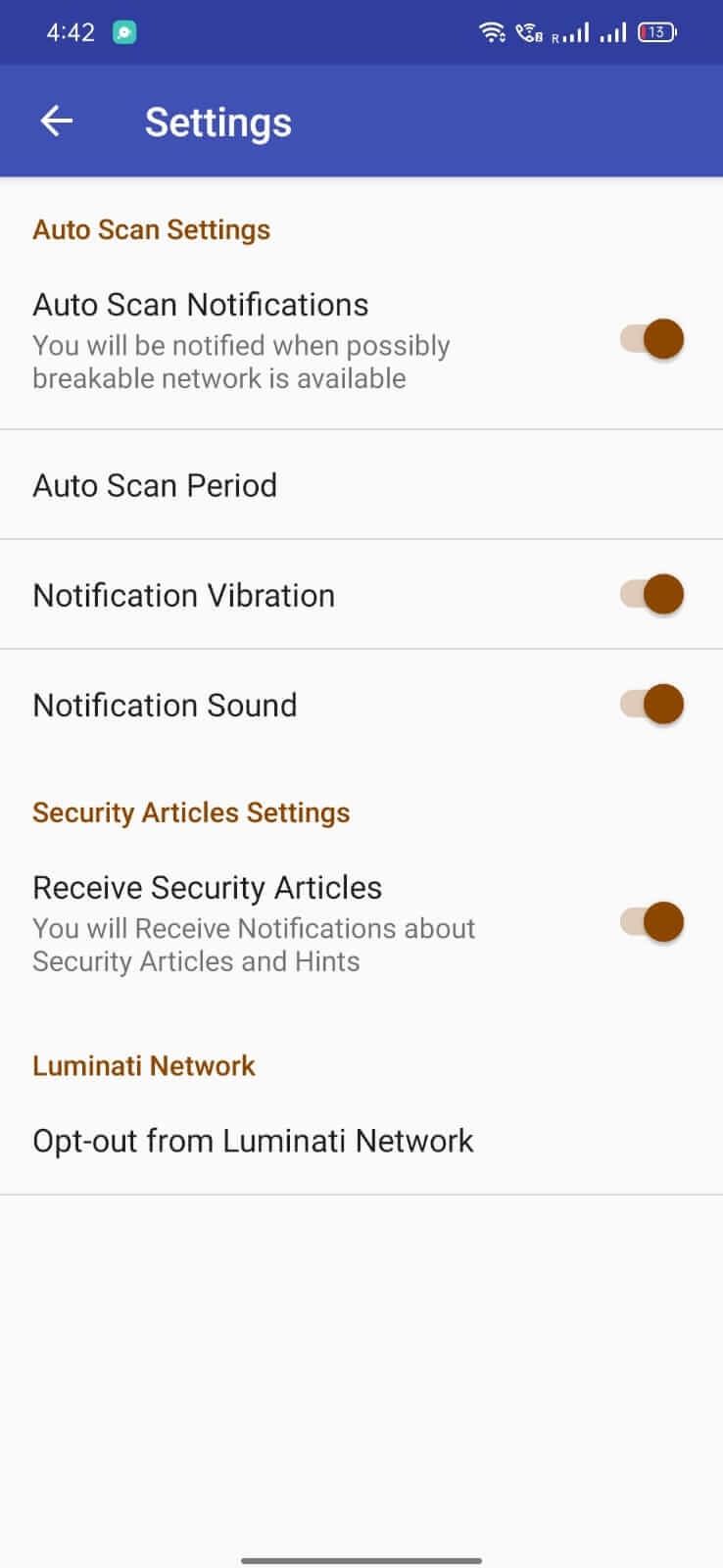 AndroDumpper screenshot