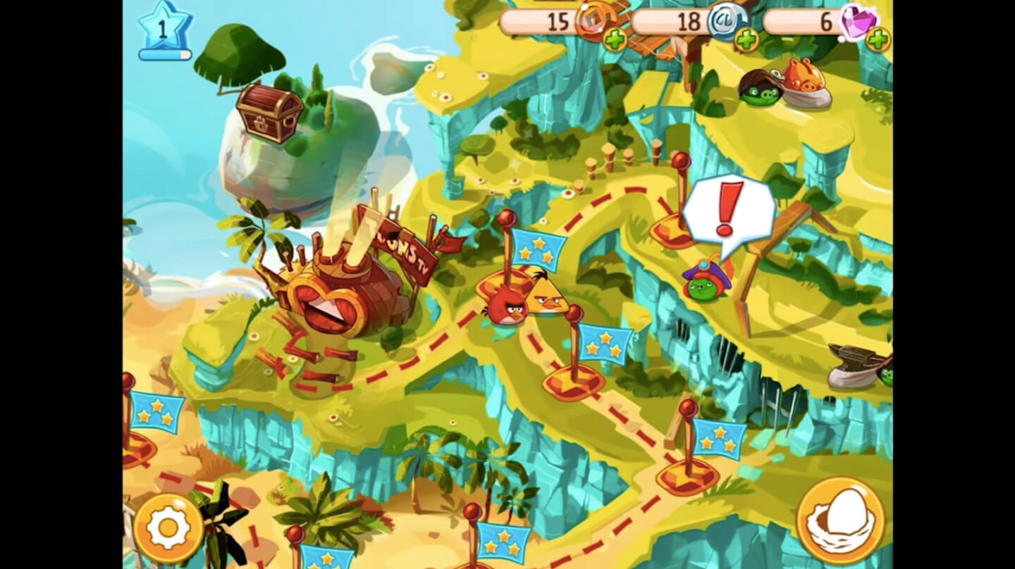 Angry Birds Epic screenshot