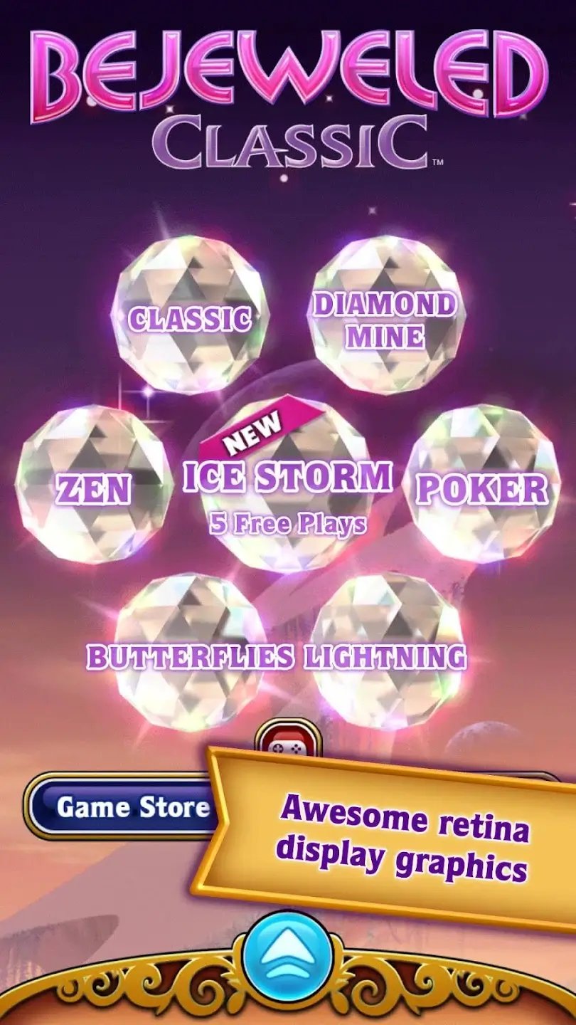 Bejeweled Classic screenshot