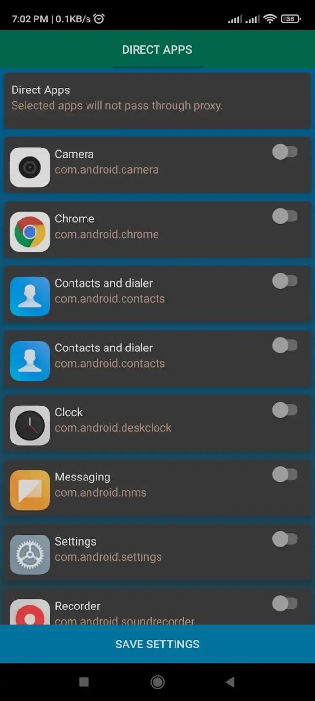 College Proxy screenshot