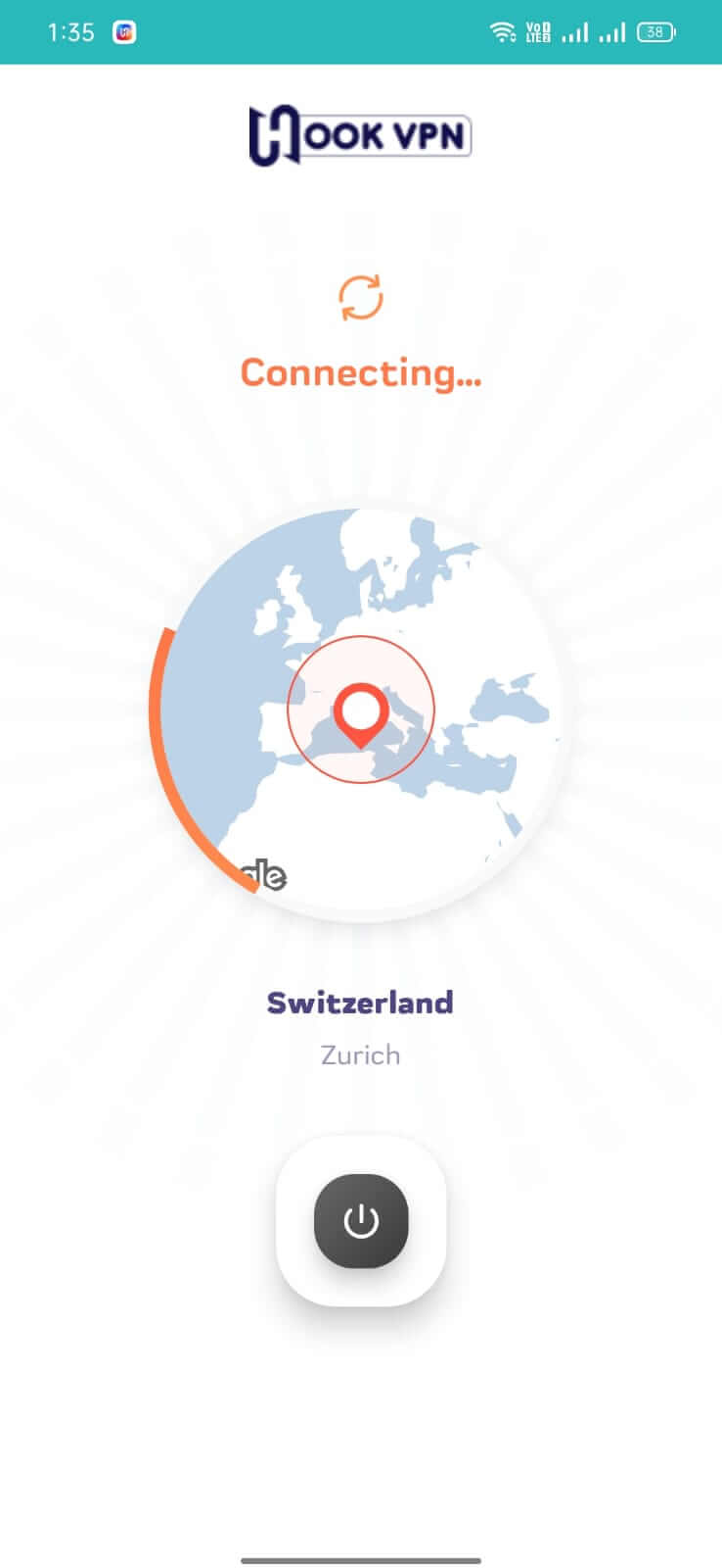 Hook VPN screenshot