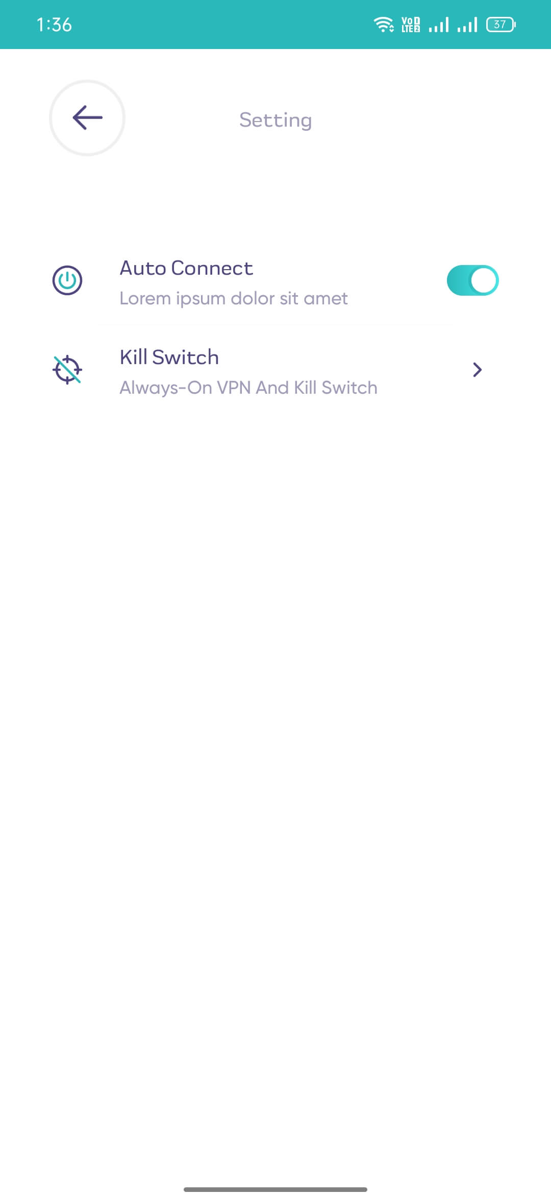 Hook VPN screenshot