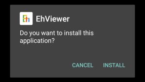 Tap on Install to start installation