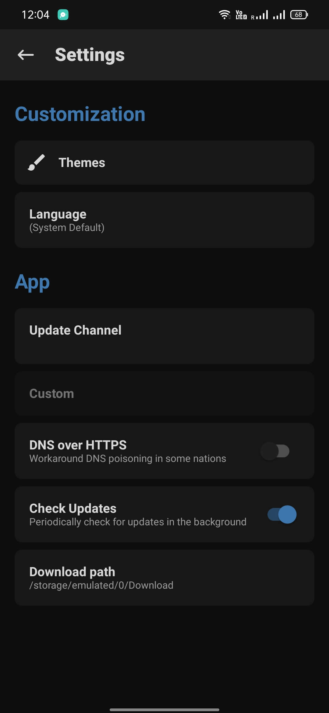 Magisk Manager screenshot