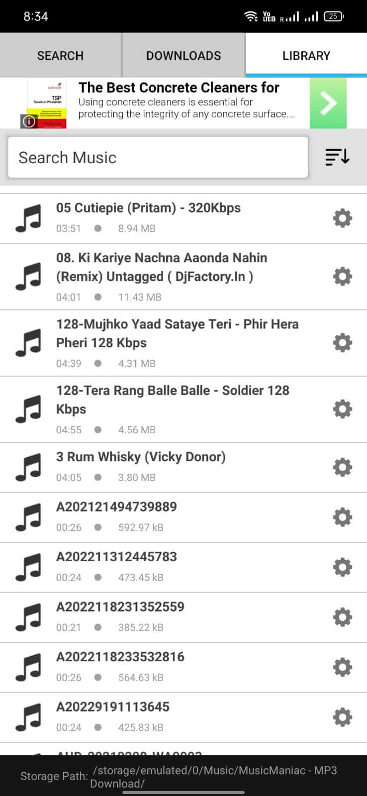 Music Maniac screenshot
