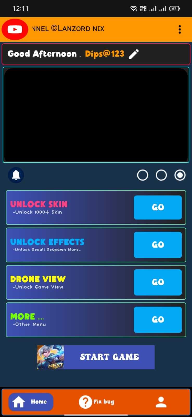 NiX Injector screenshot