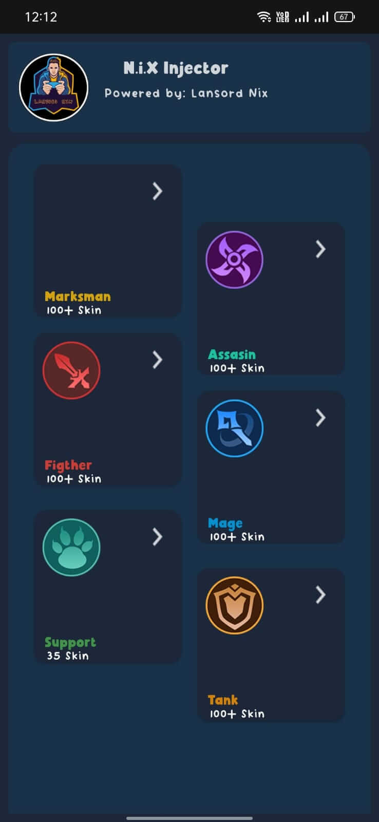 NiX Injector screenshot