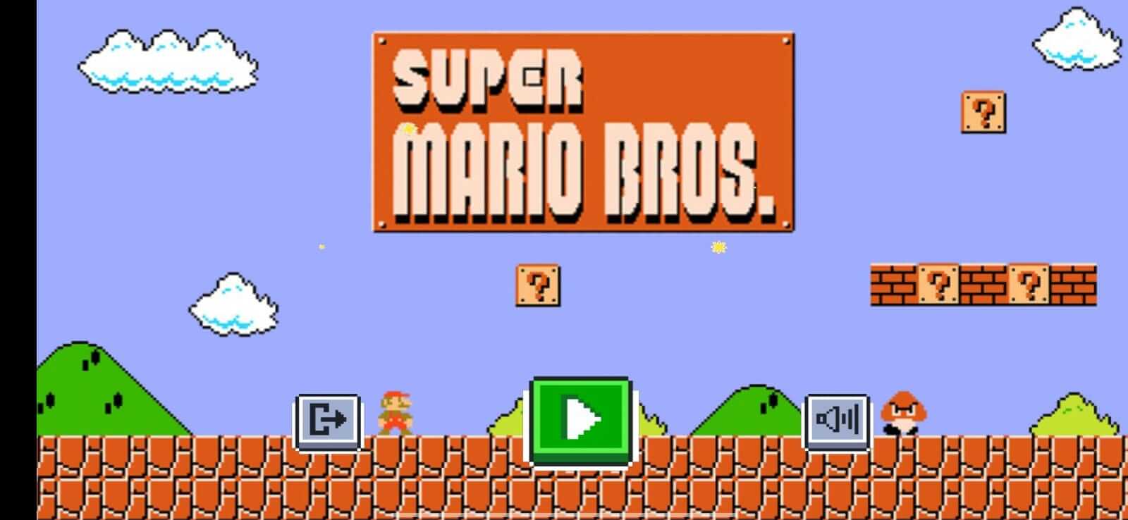 Super Mario Bros screenshot