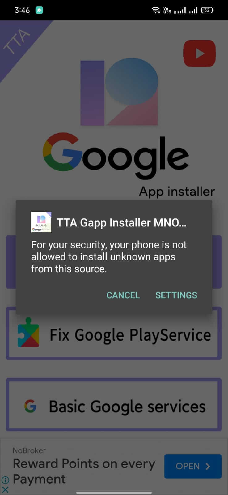 TTA PQ Gapp Installer screenshot