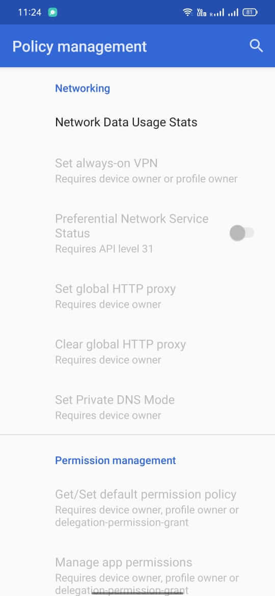 Test DPC screenshot