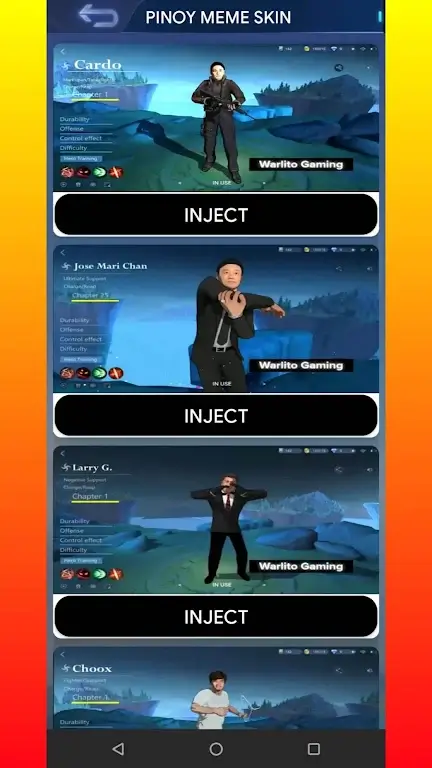 Warlito Tools screenshot