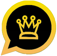 WhatsApp Black Gold logo WhatsApp Black Gold logo