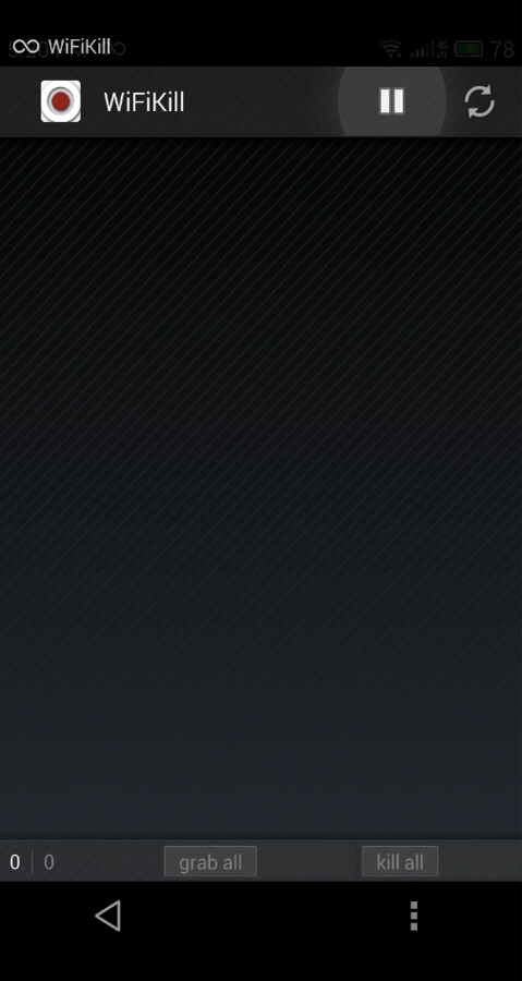 WiFiKill screenshot
