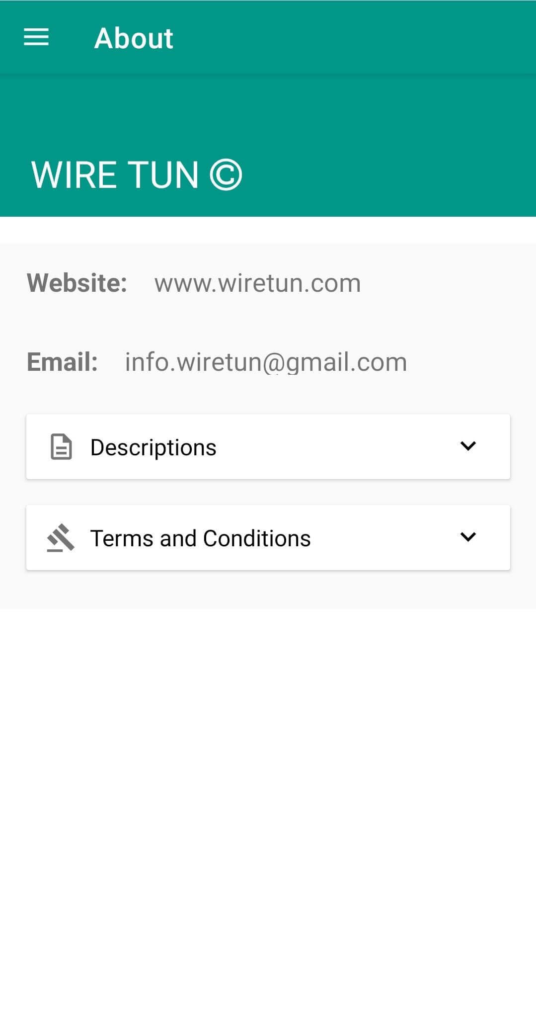Wire Tun screenshot