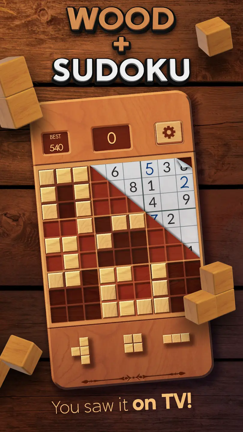 Woodoku screenshot
