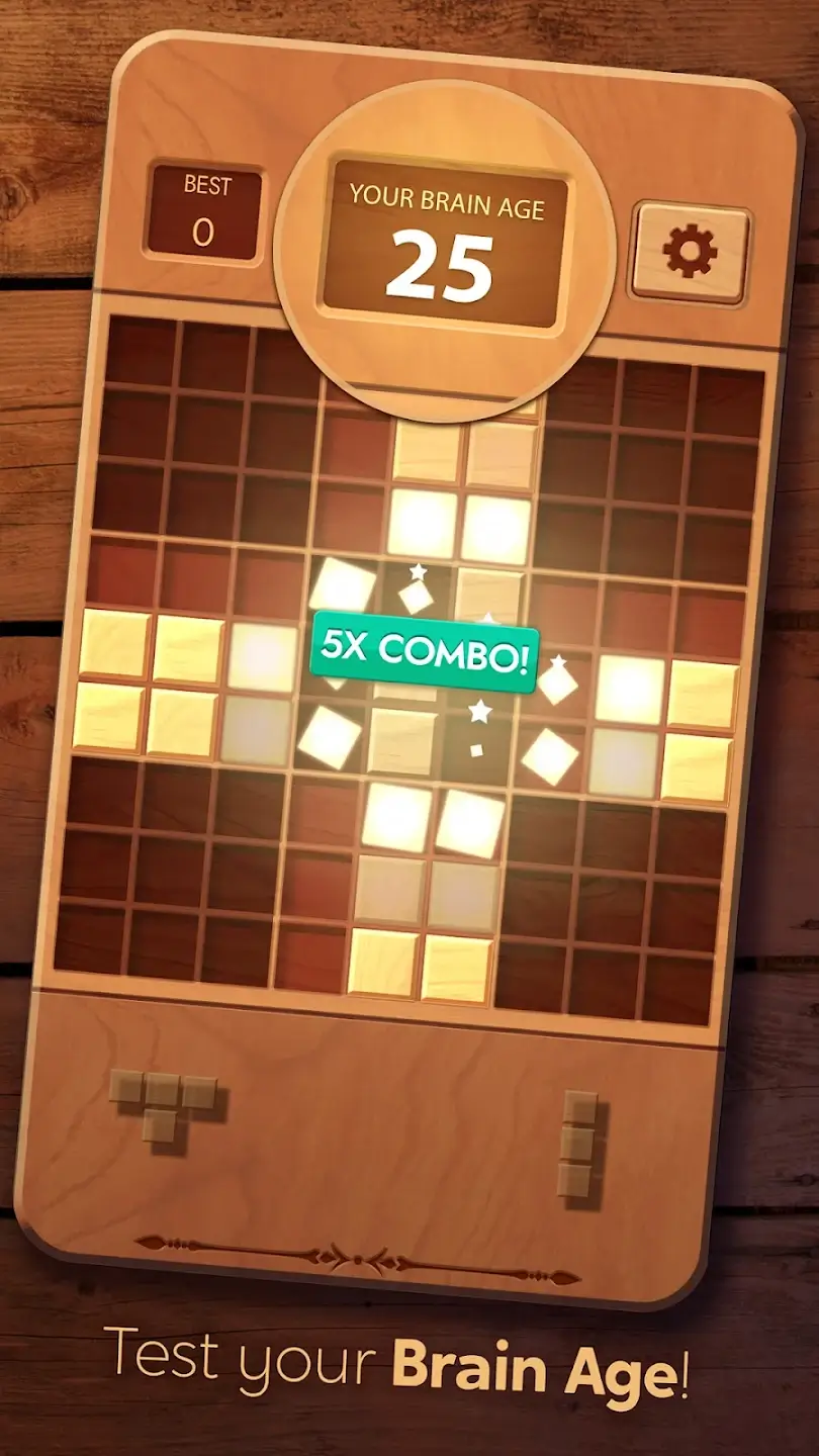 Woodoku screenshot