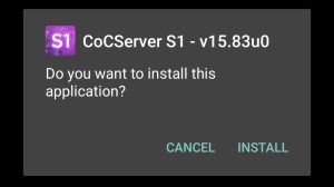 install Clash of Souls after downloading it