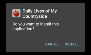 Tap on Install to start installation