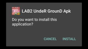 Tap on Install to start installation