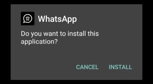 Install the WhatsApp Black Gold App