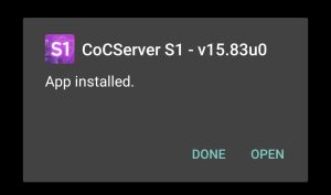 Clash of Souls successfully installed