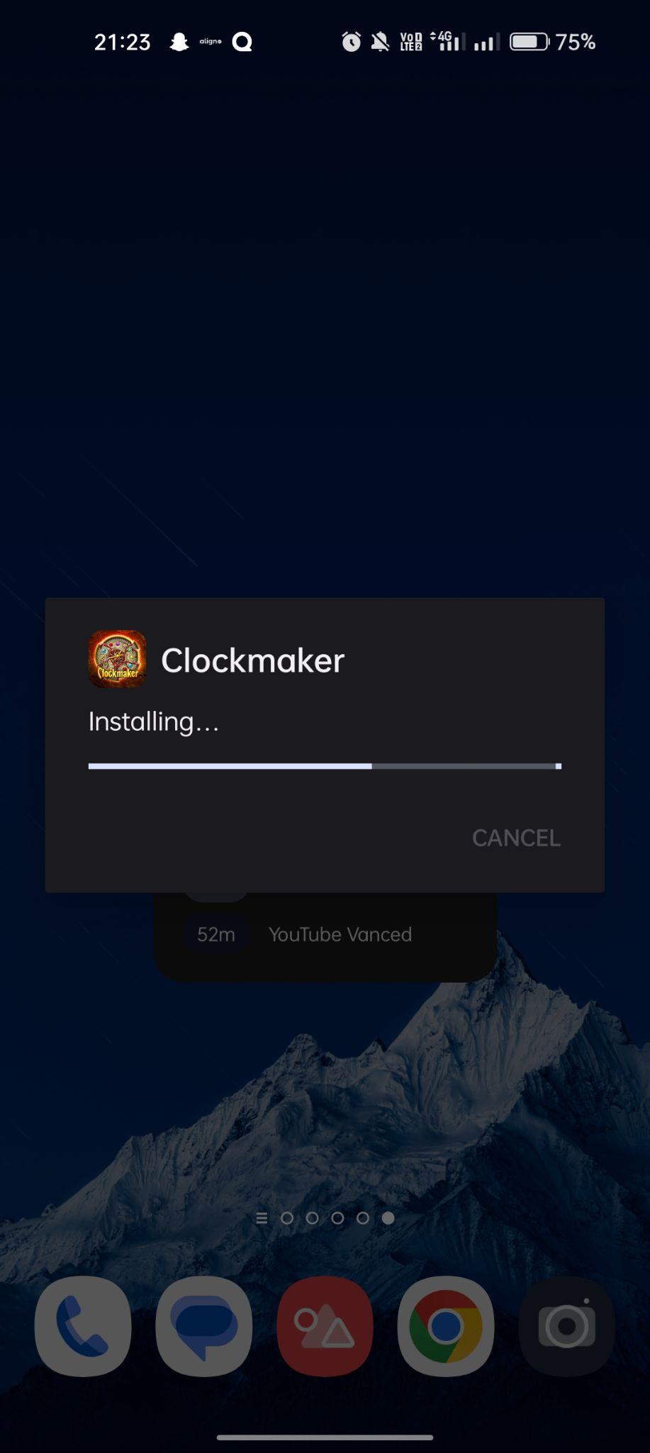 Clockmaker apk installing
