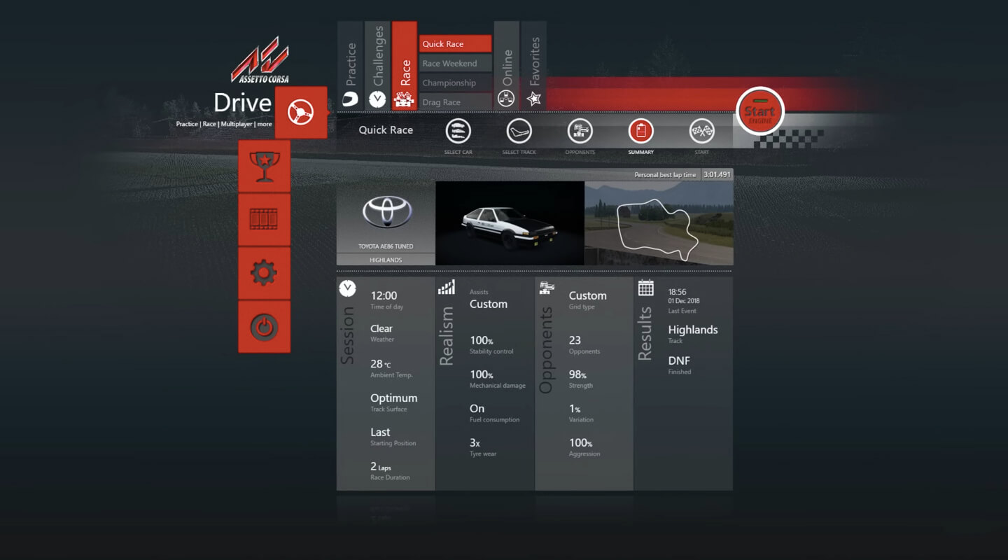 Assetto Corsa screenshot