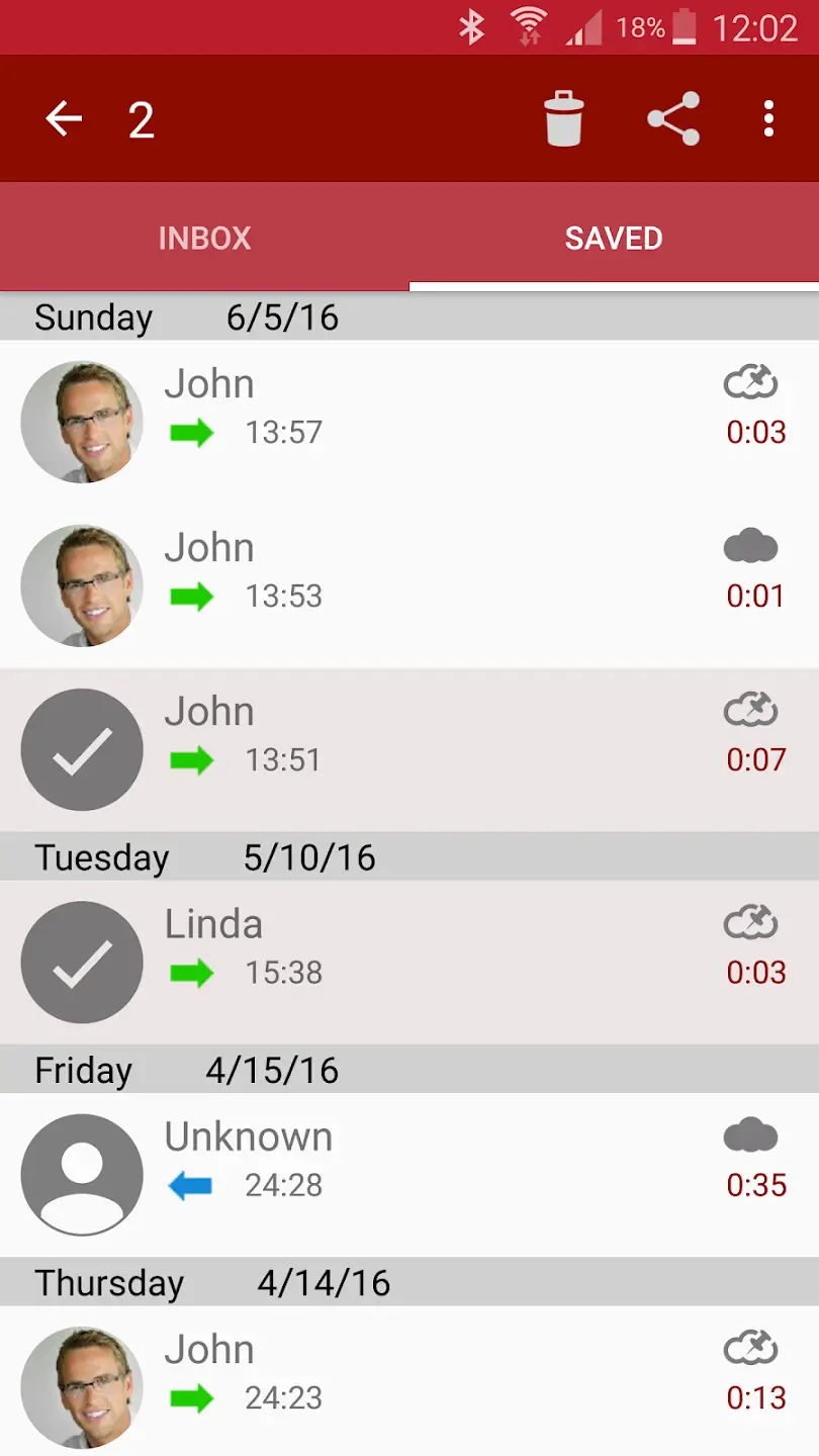 Automatic Call Recorder screenshot