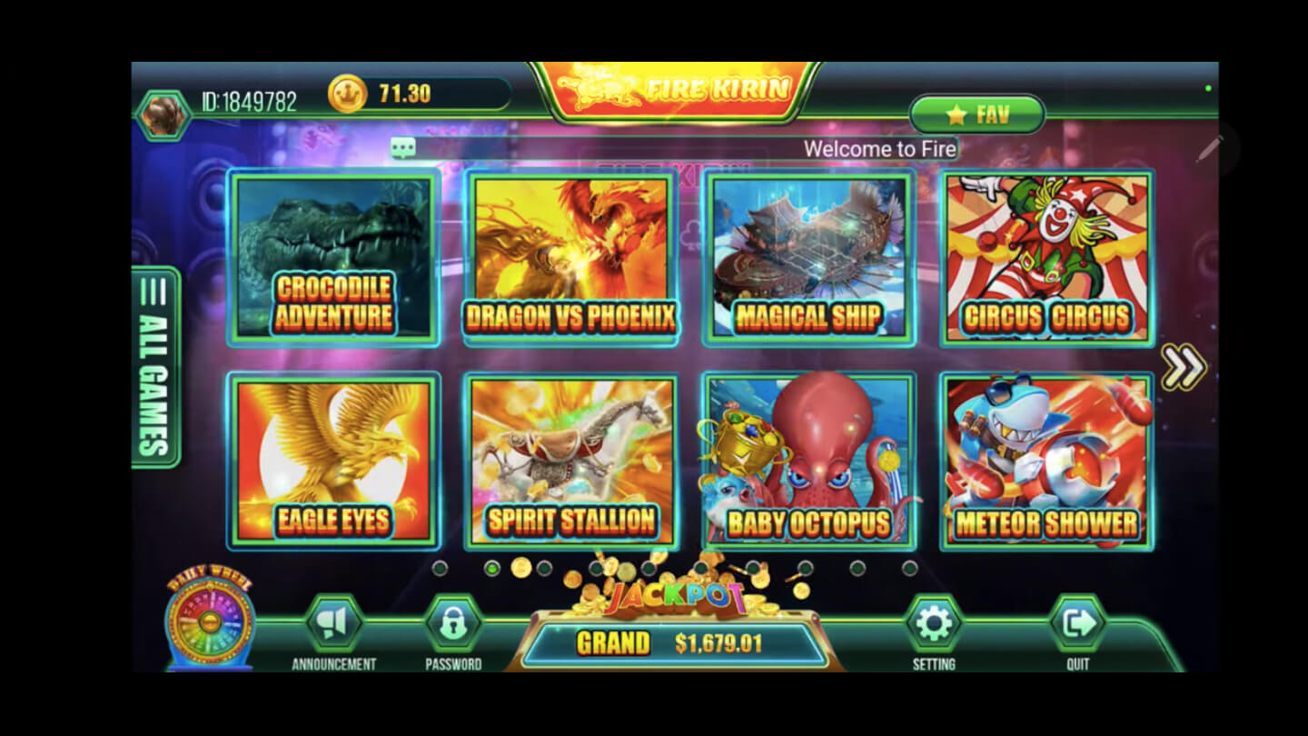 Fire Kirin screenshot