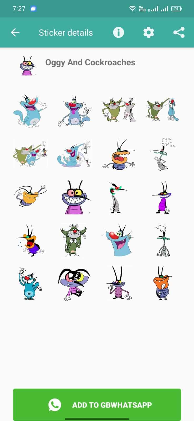 GBStickers screenshot