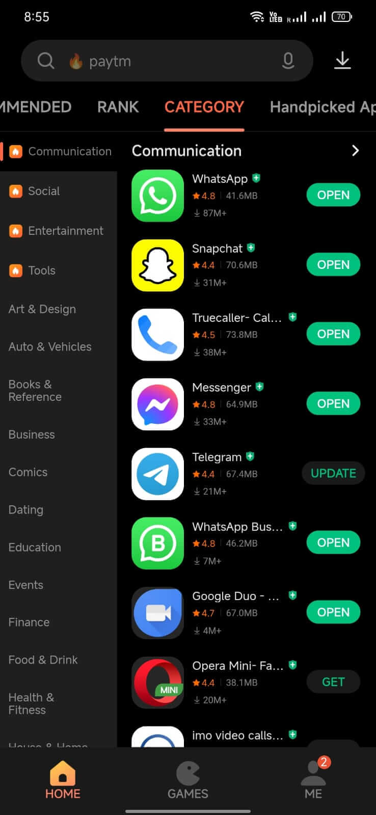 GetApps screenshot