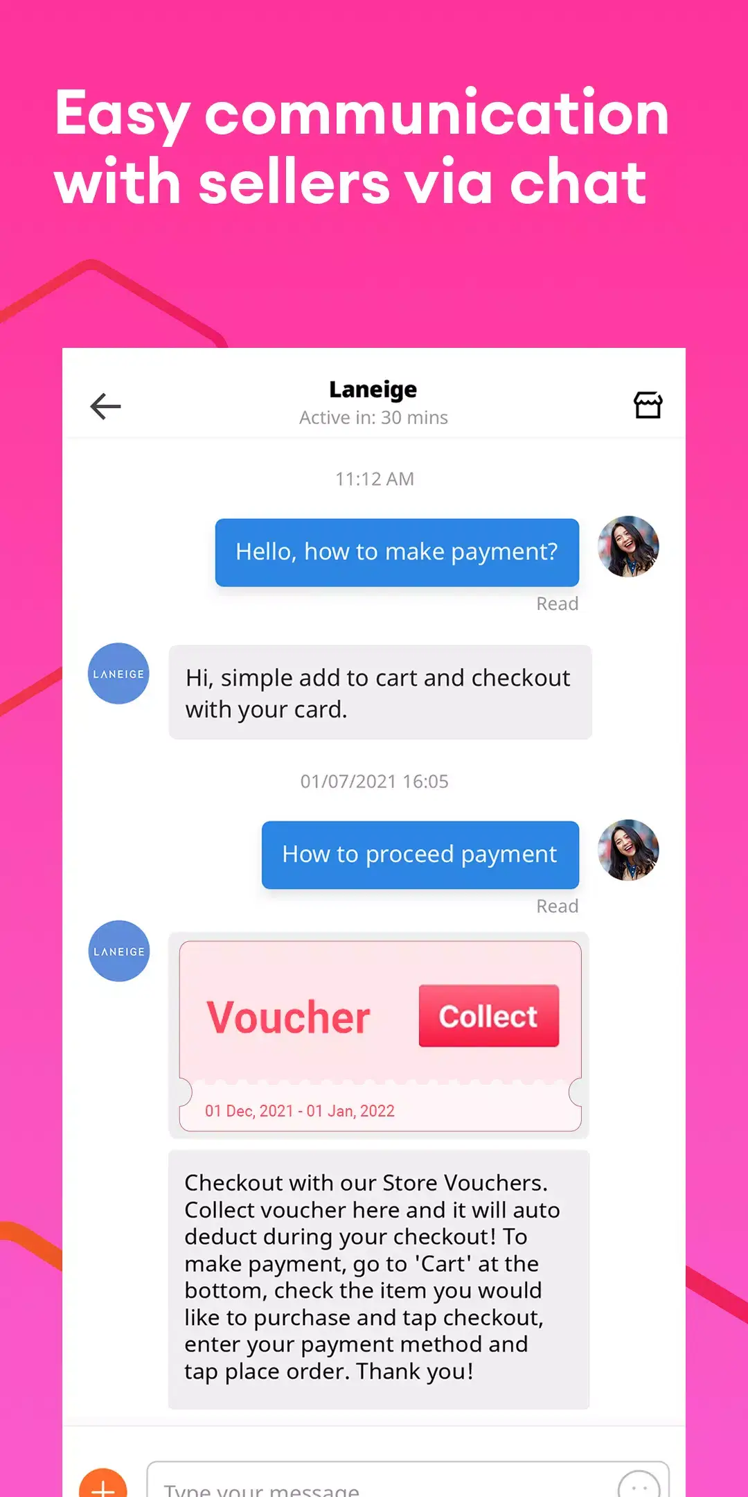 Lazada screenshot
