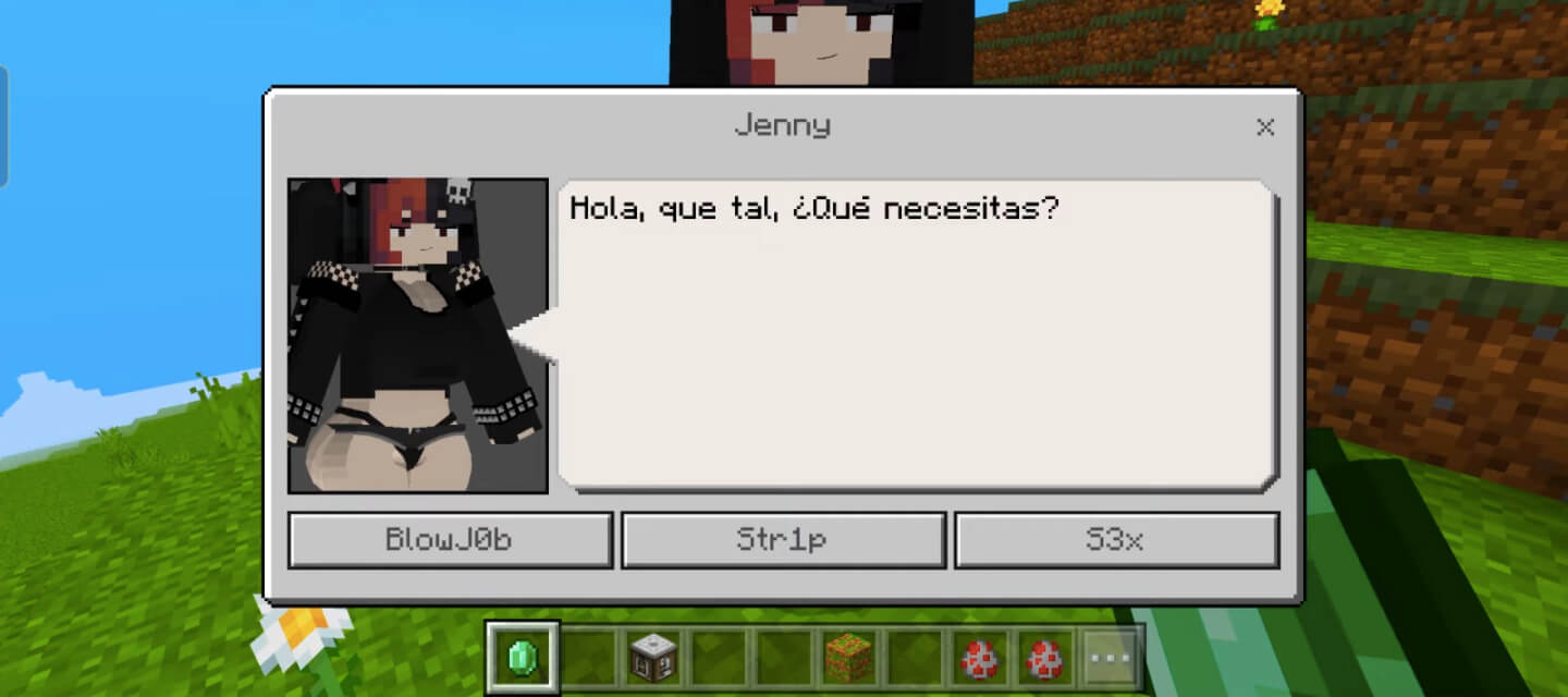 Minecraft Jenny screenshot