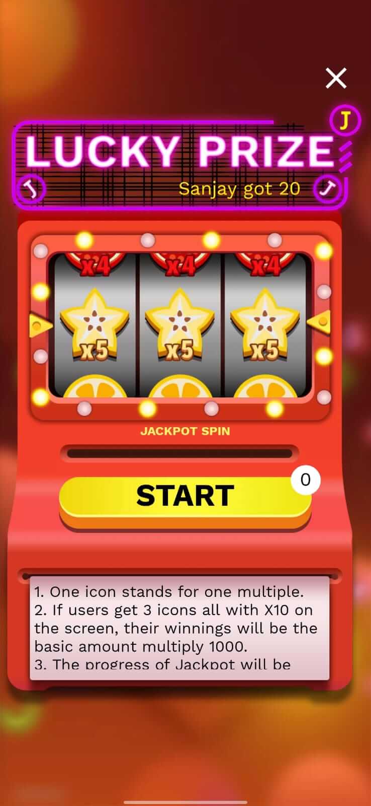 MiniJoy screenshot