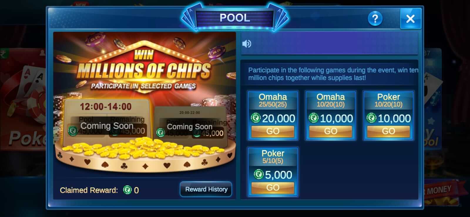 Mojoo Poker Pool screenshot